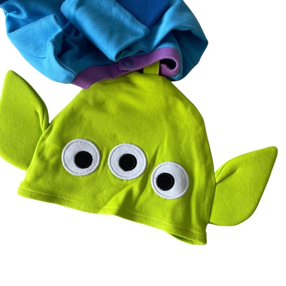Disney Store Disney Baby Toy Story Alien Stretchie Sleeper Baby Costume 3-6M - Picture 3 of 9
